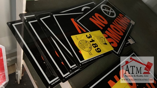 (8) "No Smoking" Signs