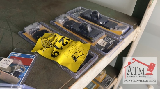 (3) Heavy Duty Hasp