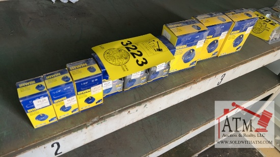 (9) Irwin Hole Saws (Various Sizes)
