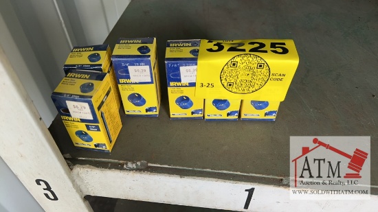 (6) Irwin Hole Saws (Various Sizes)