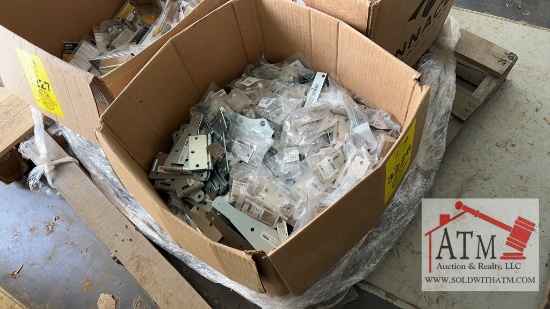 Silver Misc Hardware Box Lot