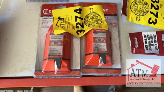 (2) New Crescent Utility Blade Dispensers