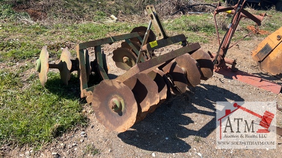 6' Folding Disc - 3 PT Hitch
