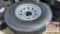 (1) NEW 235/80-16 14-Ply 8-Lug Tire/Wheel Assy
