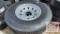 (1) NEW 235/80-16 14-Ply 8-Lug Tire/Wheel Assy