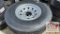 (1) NEW 235/80-16 14-Ply 8-Lug Tire/Wheel Assy