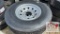 (1) NEW 235/80-16 14-Ply 8-Lug Tire/Wheel Assy