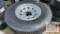 (1) NEW 235/80-16 14-Ply 8-Lug Tire/Wheel Assy