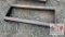 Tube Style Backing Plate - Skidsteer Attachment