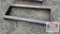 Tube Style Backing Plate - Skidsteer Attachment
