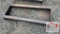 Tube Style Backing Plate - Skidsteer Attachment