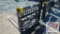 Hydraulic Adjustable Forks - Skidsteer Attachment