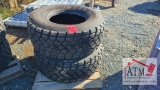 (2) Goodyear G278 445/65R22.5 Flotation Tires