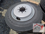 (1) NEW 215/75-17.5 8-Lug Dual Tire/Wheel Assy