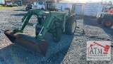 John Deere 850 Tractor w/ Backhoe