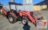 2018 Rural King RK37 Tractor 4x4 w/ Backhoe
