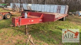 2008 BRS 33’ Dual Tandem Trailer