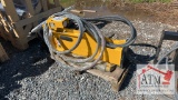 Mid-size Excavator Hammer Quick Attach Plate with