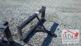 Trailer Mover With Receiver - Skidsteer Attachment