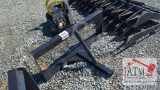 Trailer Mover With Receiver - Skidsteer Attachment