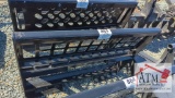 Fork Backing Plate - Skidsteer Attachment