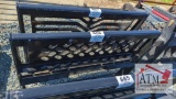 Fork Backing Plate - Skidsteer Attachment