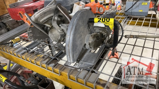 (2) Electric Concrete Saws