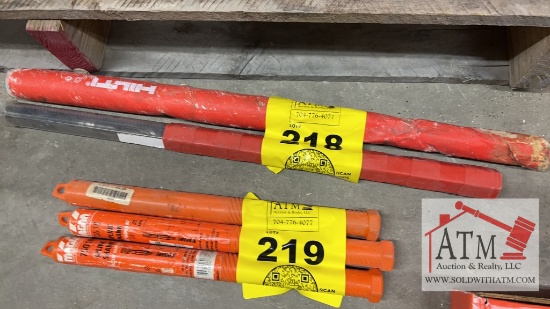 (2) NEW Hilti 3/4" Bits