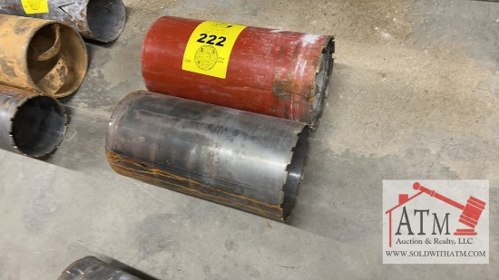(2) 8" Core Bits