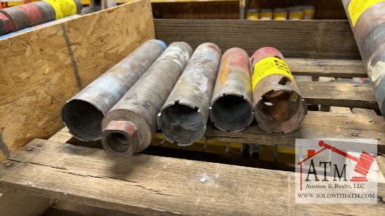 (5) 3" & 3.5" Core Bits