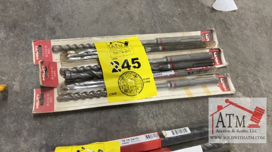 (6) NEW Hilti Bits