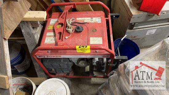 MQ Multiquip Power 6KW Generator