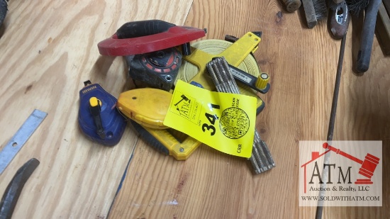 Misc Lot of Tape Measures