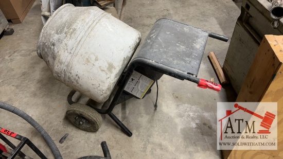 Electric Concrete Mortar Mixer