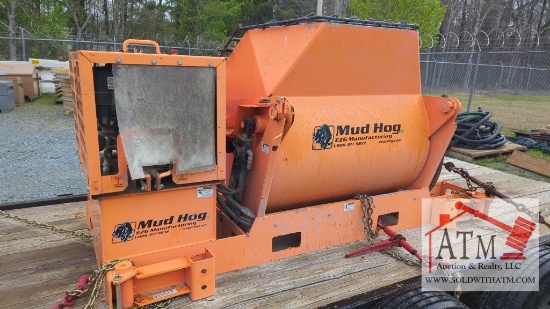 EZG MH20 20CF Mud Hog Hydraulic Mortar Mixer