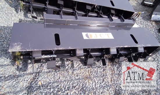 NEW JCT 84" Tiller - Skidsteer Attachment