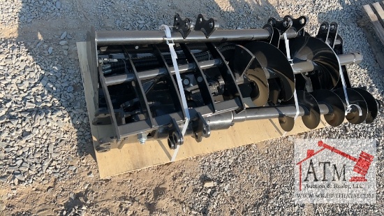 NEW Future 8 Piece Excavator Attachments