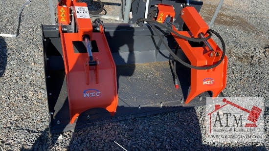 NEW 72" Grapple Bucket - Skidsteer Attachment