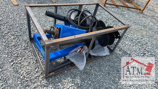 NEW AGT Auger - Skidsteer Attachment