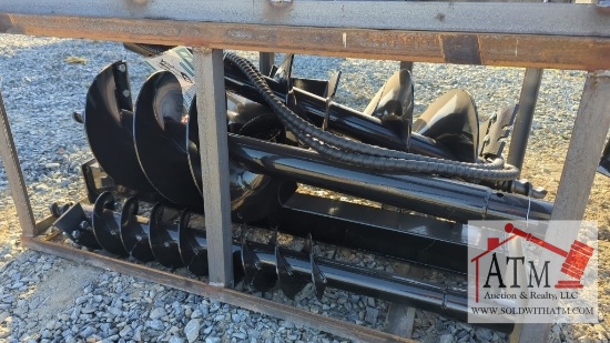 NEW Mower King Auger - Skidsteer Attachments