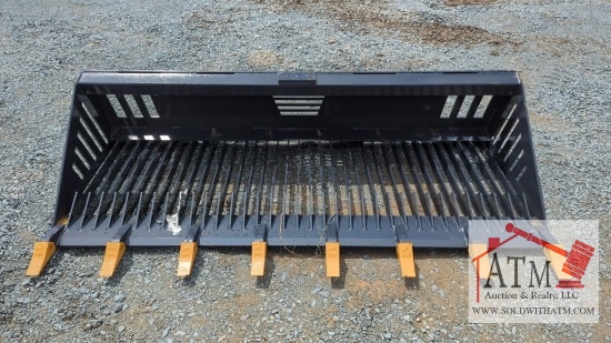 NEW Landhonor 72" Rock Bucket - Skidsteer Attach