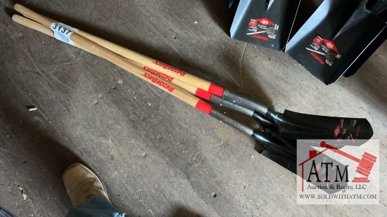 (3) New Narrow Shovels