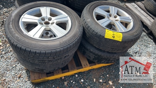 (4) Subaru Wheels and Tires