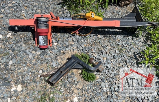 Rugcel Mobile Lifting Crane & 2-5/16" Hitch
