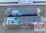 (2) NEW 13' x 300' Rolls of Woven Landscape Fabric