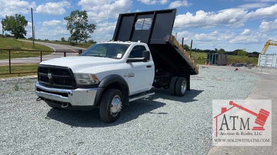 2018 Ram 5500 Dump Truck