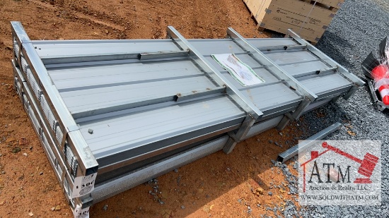 NEW (100 Sheets) 10' Galvalume Corrugated Roofing