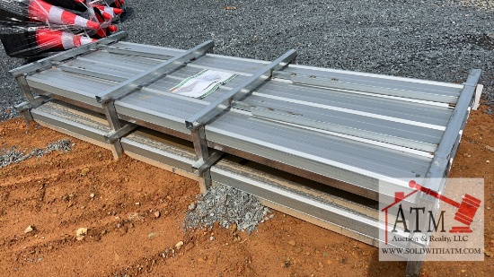 NEW (100 Sheets) 10' Galvalume Corrugated Roofing
