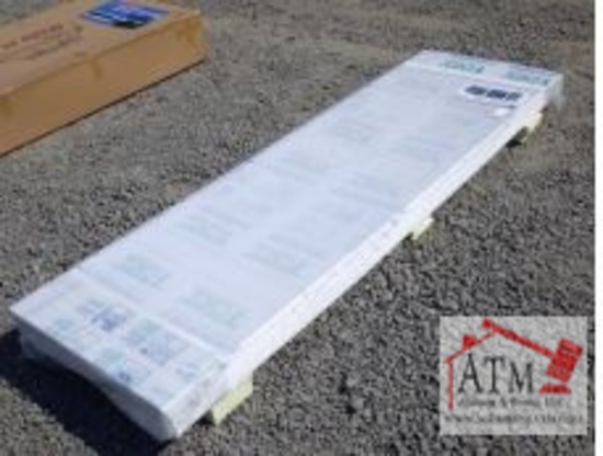 (20) NEW 27" x 8' Clear Polycarb Panes