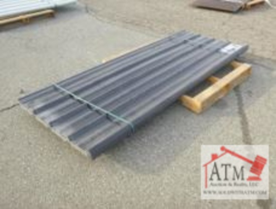 (20) NEW 8' x 3' Grey Polycarb Roof Panels